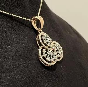 Colgante de Cruz de diamante natural personalizado para mujer, colgantes y dijes de diamantes reales hechos a mano - Product Image 3