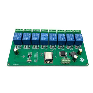 <span class=keywords><strong>ESP8266</strong></span> EPS-12F ไร้สาย WiFi โมดูลโปรแกรม8ช่องรีเลย์โล่การขยายตัวคณะกรรมการ IOT DC 7 -28V/5V - Product Image 4