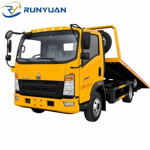 Sinotruk HOWO 4x2 Diesel Plateau Remorqueur 5T Véhicule de Récupération pour Dépannage Routier et Récupération de <span class=keywords><strong>Voiture</strong></span> - Product Image 1