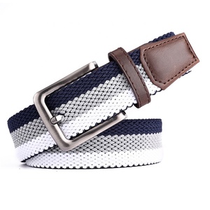Cinto Elástico Trançado de Dupla Camada de Alta Qualidade para Jeans, Cinto de Moda em 2022 - Product Image 1