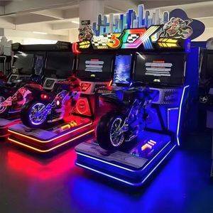 Simulateur de course de moto et de voiture Creatfun CYS50 Heavy Duty 2 joueurs 5DX Super Bike, machine de jeu à monnayeur universelle - Product Image 6