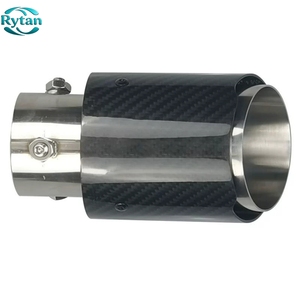 Punta de <span class=keywords><strong>escape</strong></span> de fibra de carbono Rytan Factory, puntas de <span class=keywords><strong>escape</strong></span> universales <span class=keywords><strong>para</strong></span> coche, acero inoxidable 304 y punta de <span class=keywords><strong>escape</strong></span> de carbono brillante - Product Image 3