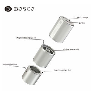 10 yıldız 38mm çapaklar ile taşınabilir elektrikli kahve değirmeni 7.4V 1100mAh pil 50-60 dakika kullanım - Product Image 4