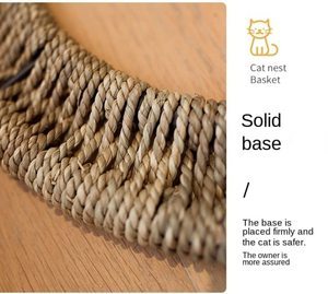Petdom, оптовая продажа, экологически чистый теплый удобный дом, современная мебель для кошек, подвесная ротанговая корзина для кошек, кроватки для домашних животных - Product Image 5
