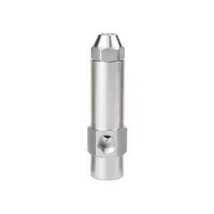Burner nhiên liệu atomization vòi phun thép không gỉ thiết kế công nghiệp bạc 0-360 góc điều chỉnh 76mm hai chất lỏng Siphon vòi phun - Product Image 2