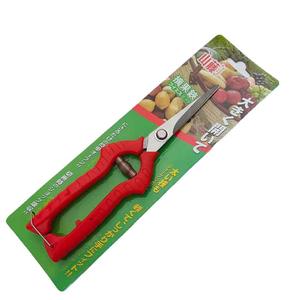 Sécatrices à lame déviateur en acier inoxydable Mountain Vine, rouges, 45 mm, à tête droite, pour la cueillette et l'élagage des fruits - Product Image 3