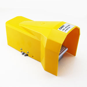 صمام دواسة القدم من سلسلة 4F من سبائك الألومنيوم والبلاستيك بطريقة هوائية NC 4f2108g مع حارس للتحكم في الغاز OEM قابل للتخصيص - Product Image 2