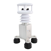 Station météo numérique portable étanche SENTEC avec capteur de pluie, température, humidité, vitesse et direction du vent sans fil