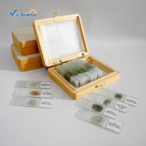 顕微鏡用標本スライド 高品質 教材用顕微鏡標本 鉱物岩石薄片スライドセット - Product Image 5