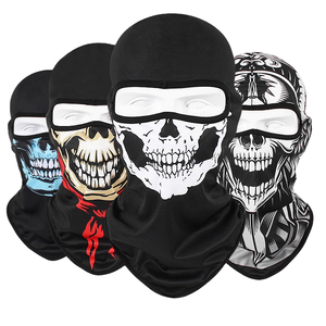 Pasamontañas de Motocicleta con Diseño de Calavera, Estilo Esquí, Económico y Moderno para Hombre - Product Image 1
