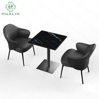 HUALIN Restaurant de Luxe, Ensemble de Tables et de Banquettes en Marbre ; Fabrication de Meubles de Restaurant sur Mesure