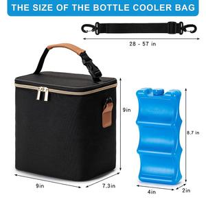 Borsa Termica per Latte Materno con Pacco Ghiaccio, Portabiberon Portatile per Asilo Nido e Viaggi, Borsa Termica per Pannolini - Product Image 2
