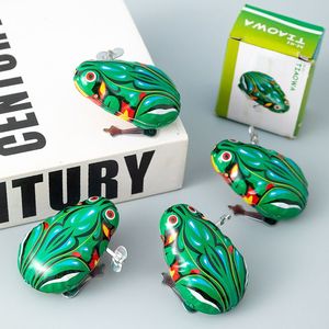 Tiaowa – jouet grenouille à remonter, mouvement par inertie, style rétro en plastique, pour enfants de 5 à 7 ans, unisexe - Product Image 1