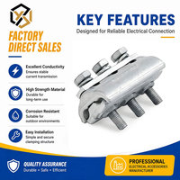Connecteurs de câbles PG, pince bi-métallique Cu Al Bi-métal, norme IEC 61238-1, pince à rainures parallèles pour la pose de lignes électriques aériennes