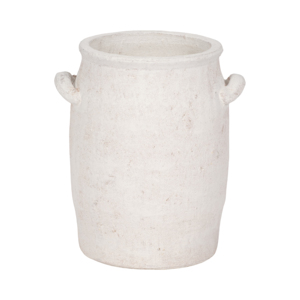 Vaso in ceramica tradizionale con manici per decorazioni domestiche, soggiorno, camera da letto, ufficio, porta fiori - Product Image 1