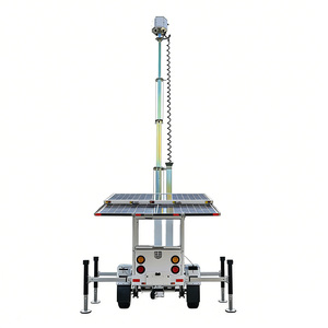UNIV USA Market Diseño Sencillo UST-600S Remolque Solar Móvil para Instalación de Cámaras CCTV UST600S Torre Solar Móvil para CCTV para Parques - Product Image 6
