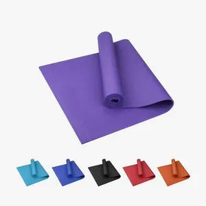 Custom Druck Herstellung schweiß beweis Pvc Druck Matte, 0,6 cm Yoga matte, anfänger yoga-matte