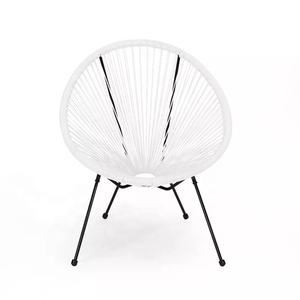 Chaise de canne d'extérieur 3 ensembles balcon extérieur chaise de canne à tresse en osier de loisirs <span class=keywords><strong>petit</strong></span> ensemble de table à thé - Product Image 6