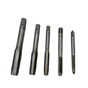 Yili Hardware Hand Tap <b>Set</b> M6 M12 Metric Chip Free Machine Taps For Nonferrous Metals Bright Finish 6 <b>Pc</b> - Product Image 1