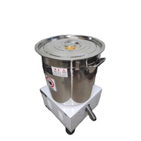 1400 R/minuut ontvettingsmachine voor bananenchips en aardappelchips, centrifugale ontwateringsmachine