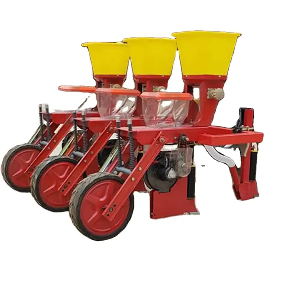 कृषि ट्रैक्टर implemenst 3 पंक्तियों मक्का बोने की मशीन मकई बोने की मशीन बिक्री के लिए