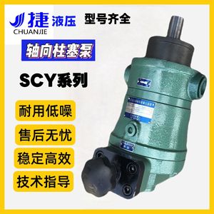 ปั๊มไฮดรอลิกแบบลูกสูบแกนหมุน Chuan Jie รุ่น SCY14 1B ซีรีส์ ปั๊มเพิ่มแรงดันแบบปรับอัตราการไหลได้ ติดตั้งแนวนอนด้วยระบบไฟฟ้า - Product Image 5