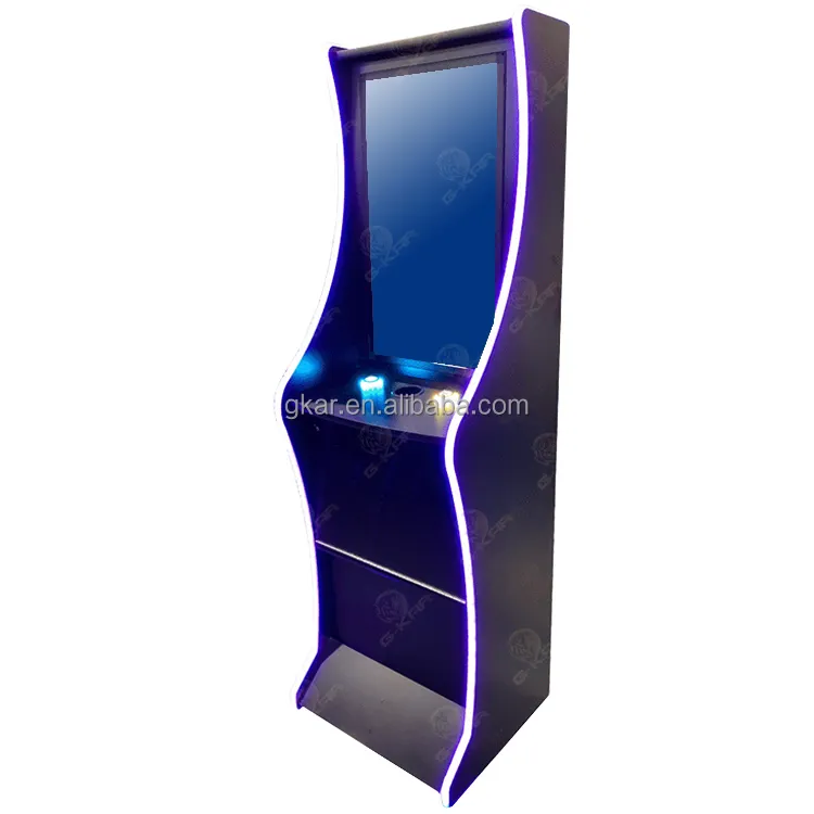 Schlussverkauf 2024 Neuheiten 32 Zoll IR-Touchscreen Holz-Arcade-Maschine Videospiel Schnellspiel
