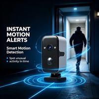 OiKay Draadloze Home Security Camera's 4G Buiten & Binnen Gebruik WiFi 2K Nachtzicht PIR Alarm 2-weg Communicatie Waterdicht Slimme IP Camera