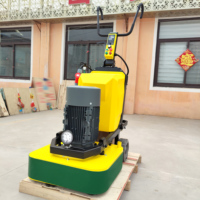 Machine de polissage et de nivellement industrielle pour béton, pour système de préparation des sols
