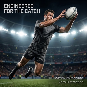 Professioneel op maat gemaakt rugbyshirt, sublimatie, sneldrogend, ademend, bedrukt, grote maten, heren, dames, teamclub, training, wedstrijdshirt - Product Image 1