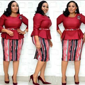 Nuevo Vestido <span class=keywords><strong>de</strong></span> Trabajo para <span class=keywords><strong>Mujer</strong></span> Talla Grande 6XL, Trajes <span class=keywords><strong>de</strong></span> <span class=keywords><strong>Mujer</strong></span>, Vestidos Elegantes <span class=keywords><strong>de</strong></span> Oficina con Cinturón - Product Image 2