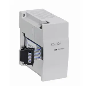 FX2N-2AD FX2N-2DA mitsubishi melsec analógico controlador programável, módulo de entrada 2 canais a/de plc