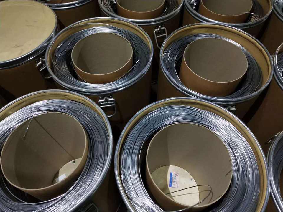 1.2mm~6.0mm Pure Zinc Wire 99.99% 1.2mm~6.0mm Pure Zinc Wire 99.99%