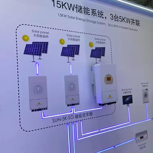 Onduleur hybride triphasé Deye Sun-14/15/18/20k-sg05lp3-eu-sm2, énergie solaire <span class=keywords><strong>renouvelable</strong></span>, onduleurs à onde sinusoïdale - Product Image 4