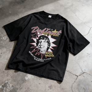 Fabricantes de Ropa con Impresión Bajo Demanda, Camiseta Holgada de Algodón 100%, Impresión DTG, Camisetas de Manga Corta Personalizadas - Product Image 1