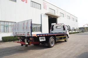 Nouveau camion de dépannage JAC économique avec plateforme de 3 à 10 tonnes, guincho, <span class=keywords><strong>remorque</strong></span> à <span class=keywords><strong>plateau</strong></span>, élévateur de roues et dépanneuse à <span class=keywords><strong>plateau</strong></span>. - Product Image 3
