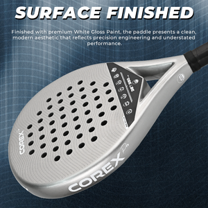 Raqueta de Pádel Metálica de Carbono Completo, Innovadora y Popular de Clase Mundial, con Marco Reforzado con Carbono 3K, Hoja de Pádel Duradera y Estable - Product Image 5