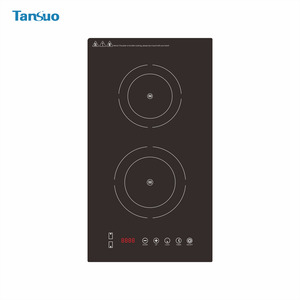 Cuisinière infrarouge en céramique <span class=keywords><strong>vitrocéramique</strong></span> 2 brûleurs 3500W, 2 zones de chauffe, <span class=keywords><strong>Domino</strong></span>, appareils de cuisine, ustensiles de cuisine - Product Image 3