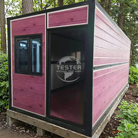 Salle de conteneur préfabriquée Salle de conteneur pliable 3 chambres à coucher Maison modulaire Maisons en conteneur d'occasion 20 pieds