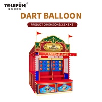 Tolefun CE Mobile Indoor Adventure Park Amusement Ride Jeux Mini Stand 2.2m Pliable Complet Voyager Funfair Package