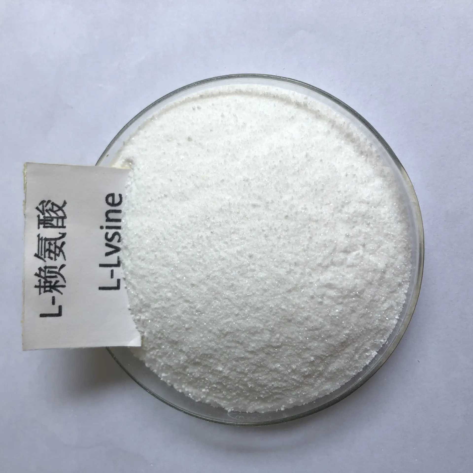 Fabrika kaynağı l-lizin hcl 98.5 CAS 56-87-1feed katkı lysine toplu fiyat ile kanatlı için