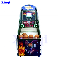 Vente directe usine : Machine de jeu de basket-ball d'arcade en métal à fort rendement, avec simulateur de tir multijoueur d'intérieur, équipement de divertissement