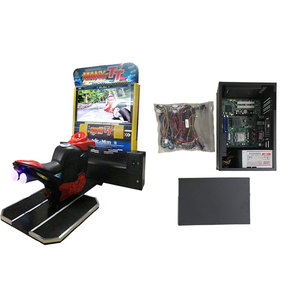 Kit de simulateur de course de moto en acier inoxydable de haute qualité, machine de jeu d'arcade, carte mère, moniteur, faisceau de câblage, commercial - Product Image 3