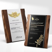 Trophées en bois sur mesure avec gravure et impression UV – Récompenses durables pour employés et hommages à la retraite