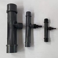 Générateur de micro-bulles, buse Venturi air-eau en PVDF, éjecteur/injecteur