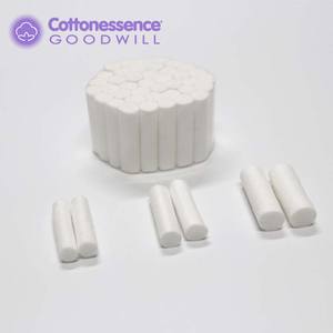 100 Tellen Niet-Steriele 25Mm Ultra Zachte Tandheelkundige Katoenen Rollen Zeer Absorberend Ce Gecertificeerde Opgerolde Pads Voor Mond Medisch - Product Image 5