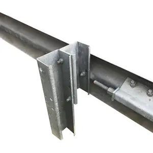 Metal Corrugated Beam Highway Guardrail C Post For Sale