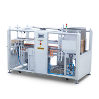 Érecteur de cartons électrique automatique haute vitesse GURKI GPK-40H50E avec scelleuse de fond par induction pour applications boisson et chimiques
