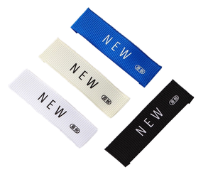 Custom Woven Cotton <b>Labels</b> Made Vietnam-Premium No Fold Cloth Tags Eco-Friendly Roll Shape Logo Care <b>Labels</b> for <b>Shoes</b> Streetwear - Product Image 1