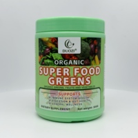 DUOZI Mélange de superaliments en poudre de fruits et légumes biologiques lyophilisés, soluble dans l'eau, antioxydant, soutien immunitaire, complément alimentaire pour adultes